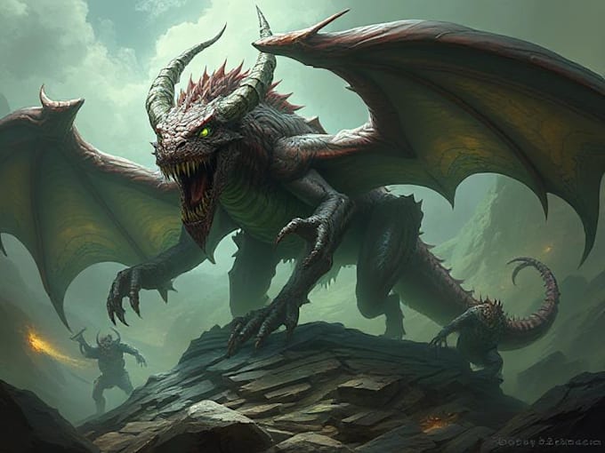 draw fantasy or dnd creatures and monsters