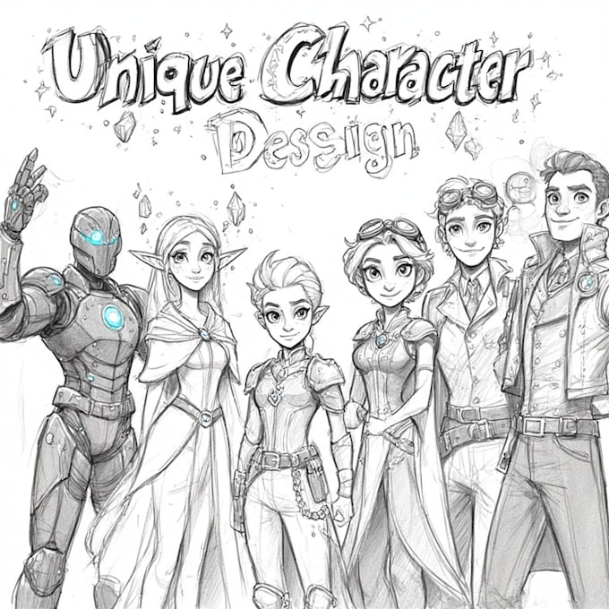 design surreal dreamlike characters with endless possibilities