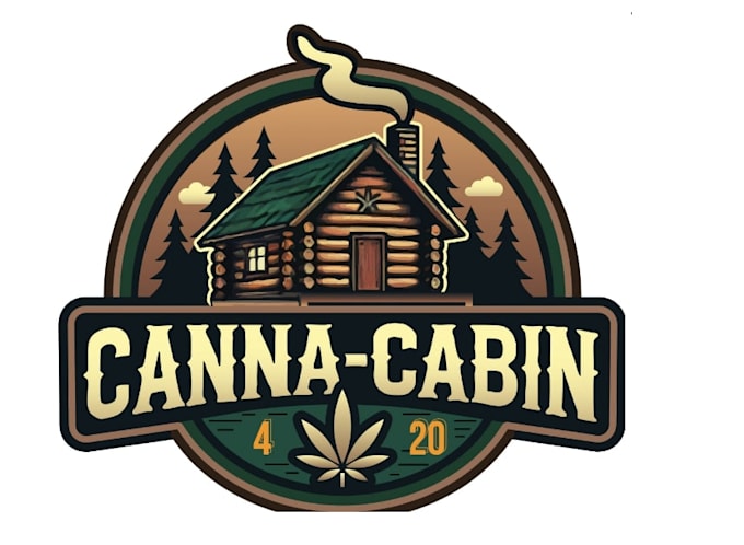 design creative cabin logo for your brand