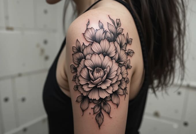 draw tribal or linework tattoo for you