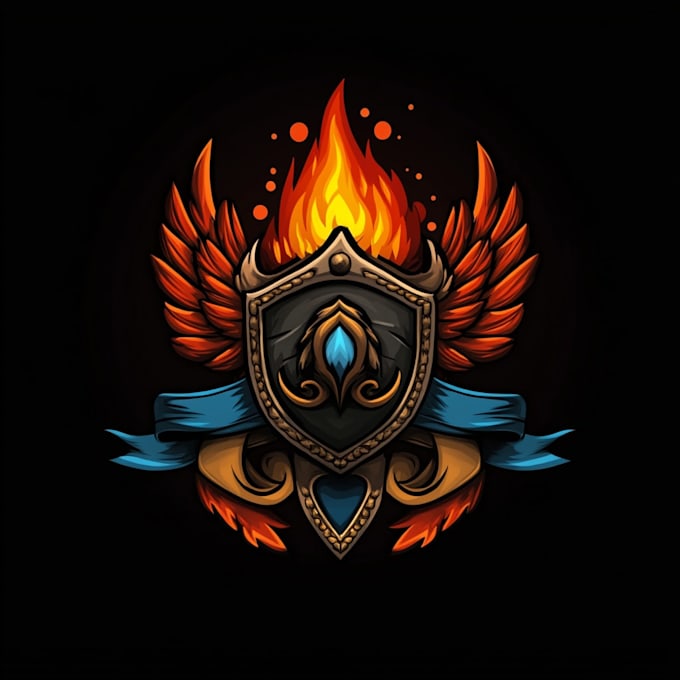 make a professional fantasy logo