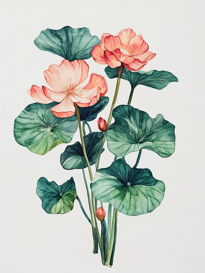 draw a botanical illustration
