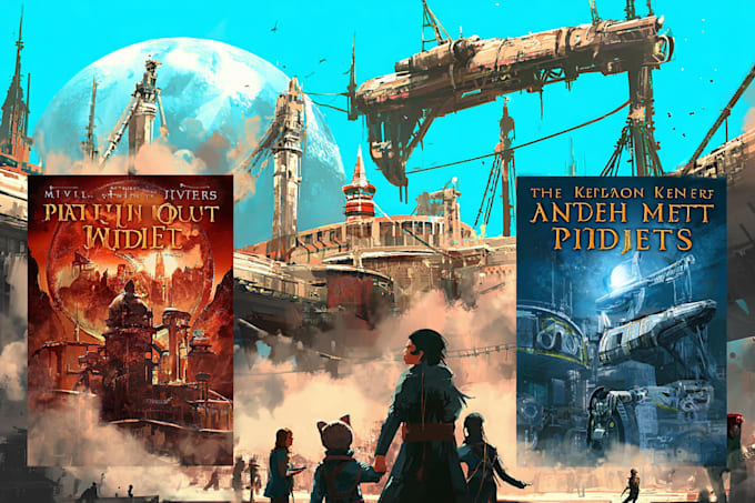 custom book cover art that grabs attention