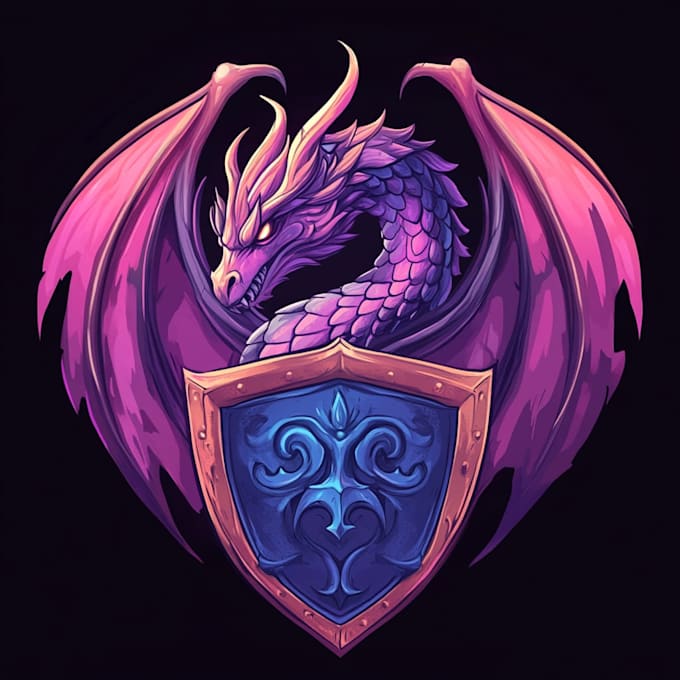 do a fantasy game logo and branding
