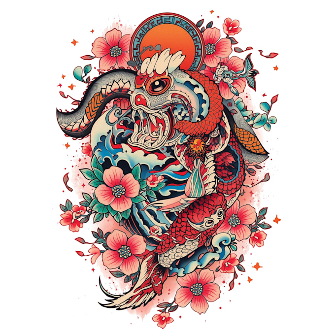 personalized japanese tattoo design services
