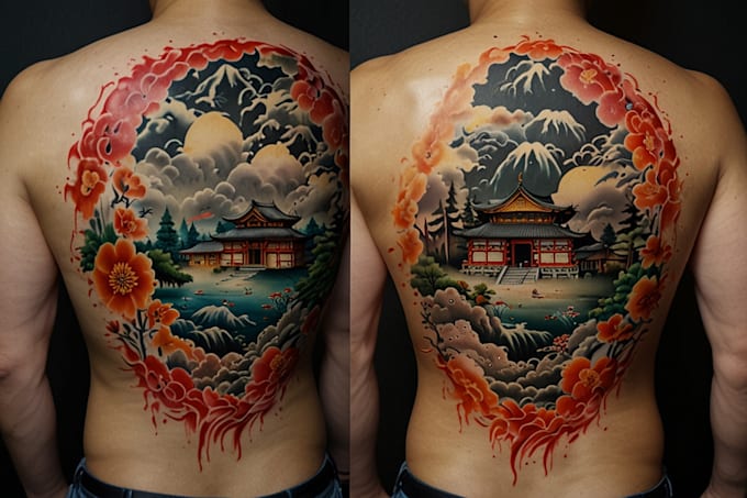 do a personalized japanese style tattoos