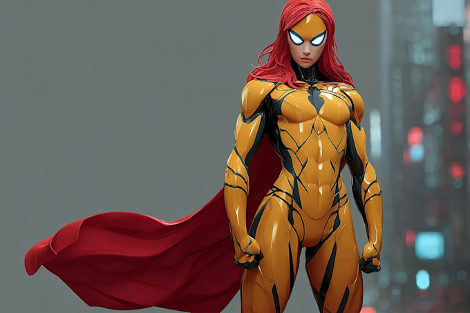 creating super hero character concepts for comics