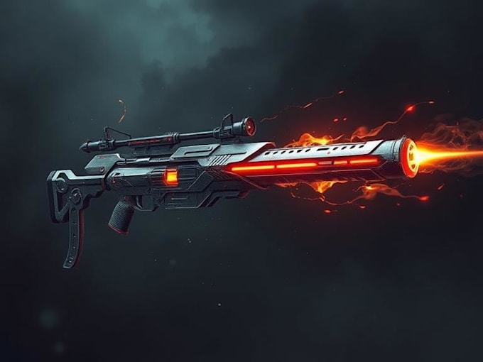 design unique weapons illustrations