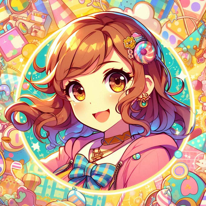 draw anime art and illustration for profile picture