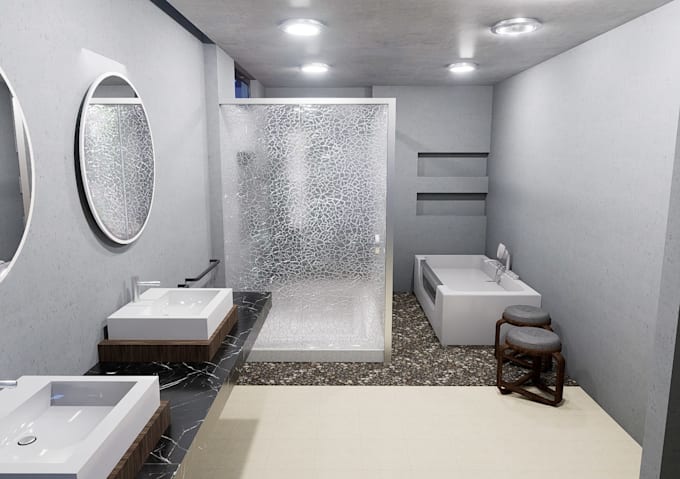 your 3d model accompanied by complex and aesthetic photorenders