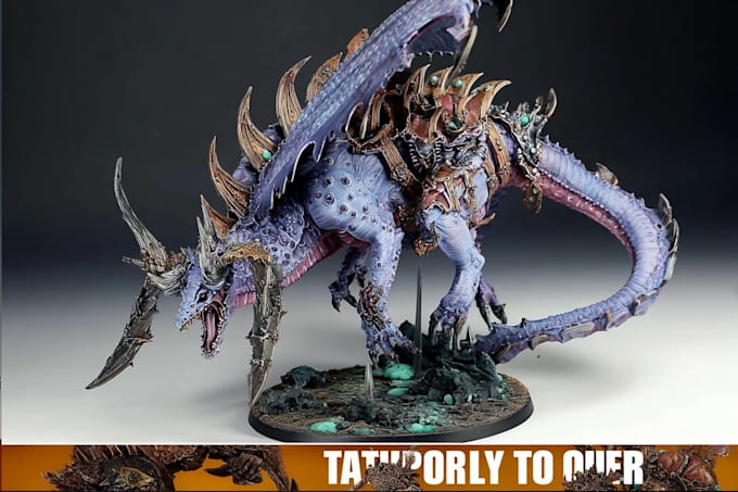 paint your warhammer 40k, sigmar and dnd miniatures
