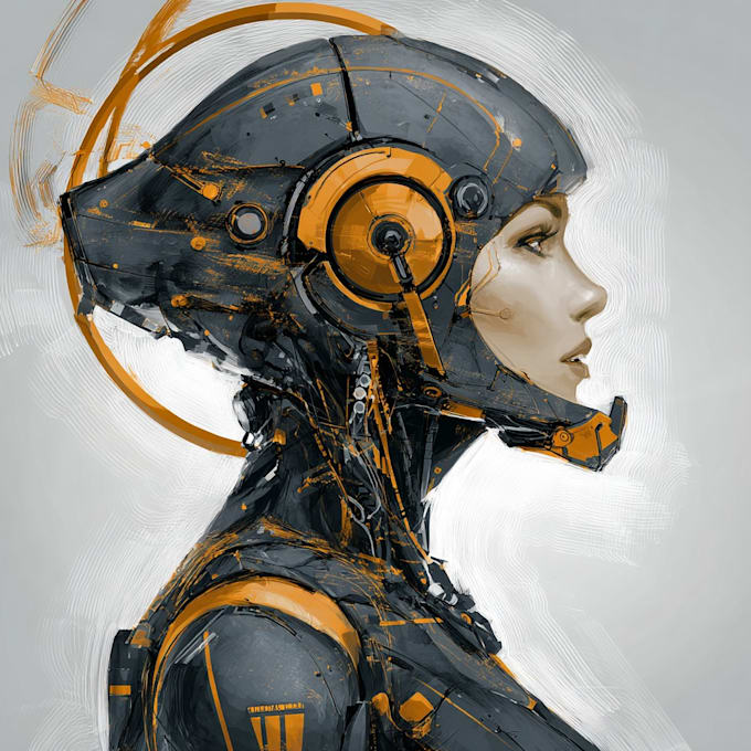 design sci fi illustration and sci fi art