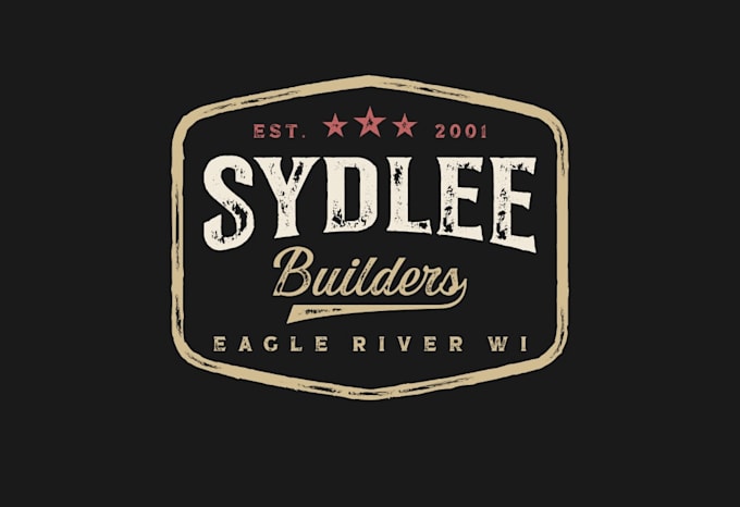 design a vintage badge, patch, or sticker logo