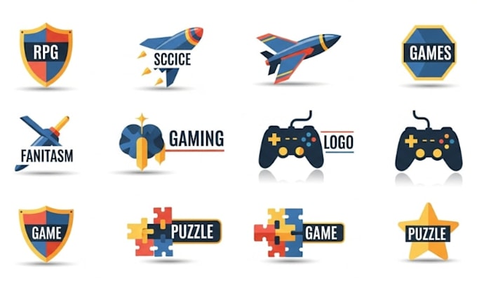 design mobile game app icons assets props logo illustration design pixel art