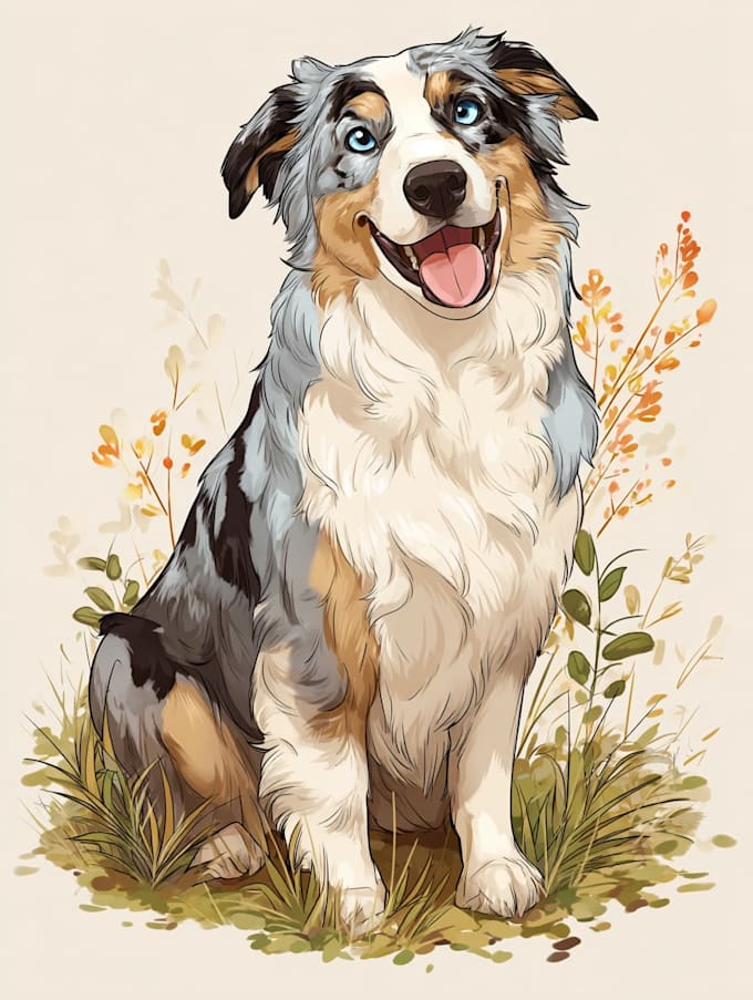 draw disney pet portrait