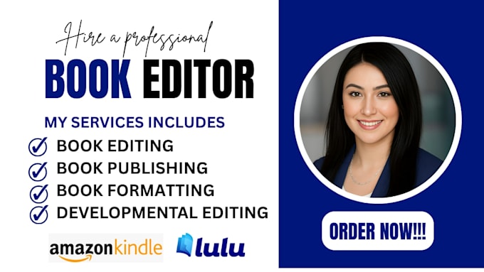 professional editing, proofreading, and manuscript polishing