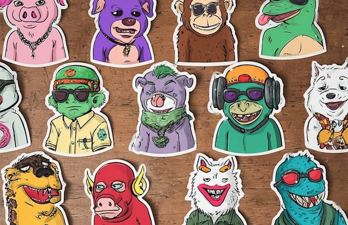 design personal whatsapp, telegram and other chat stickers