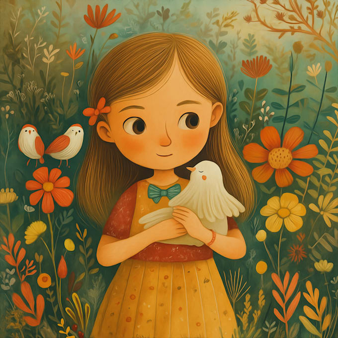 design children story book illustration