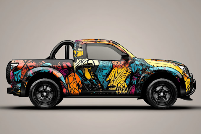 design professional vehicle wrap, van wrap and car wrap