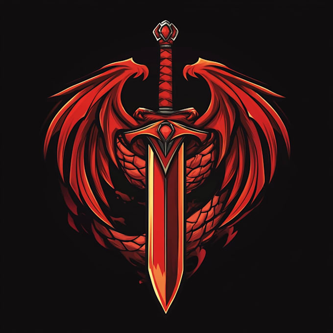 make fantasy game logo and branding