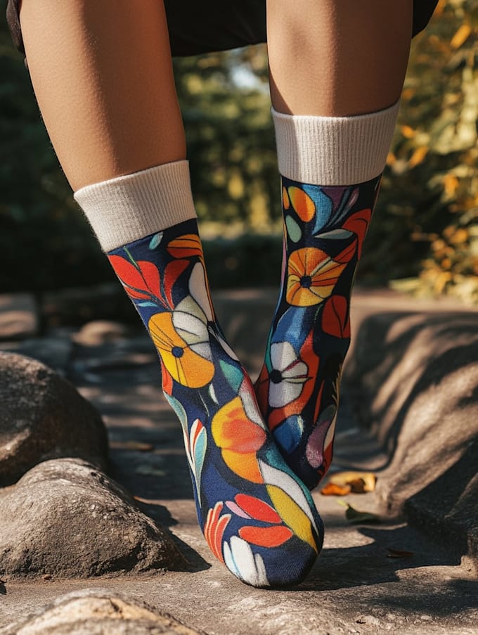design unique socks design and custom socks