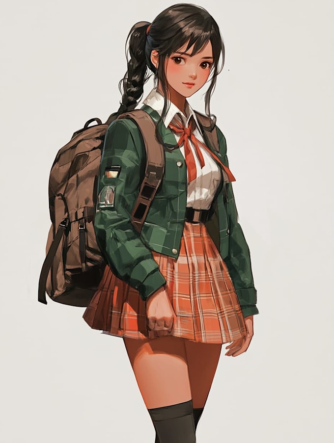 do an anime or comic character