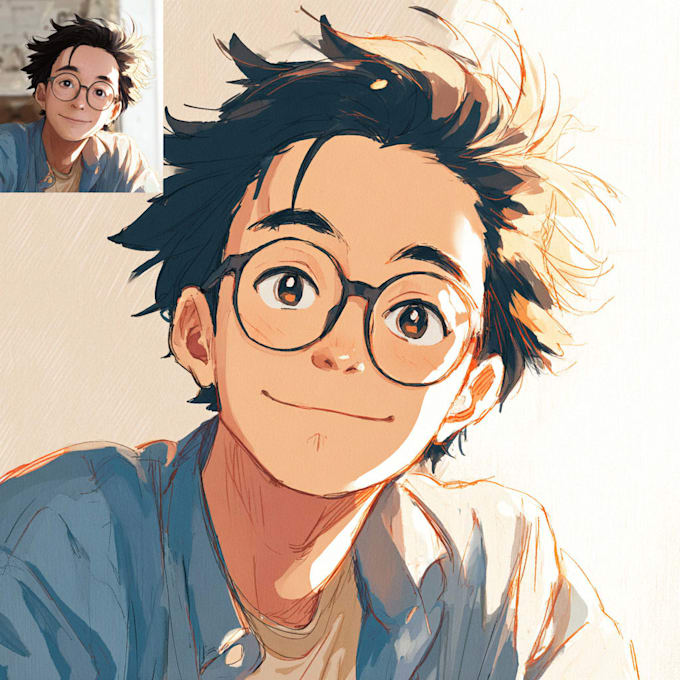 create custom anime art portrait with versatile styles