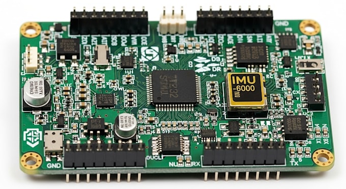 Create pcb board for flight controller, drones, schematic and firmware ...