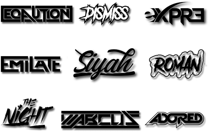 design a professional dj, rap, band, hip hop, or any music logo