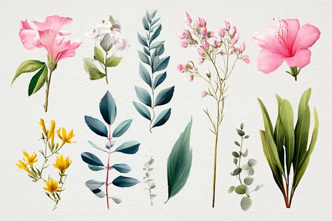 create a beautiful vintage botanical illustration poster