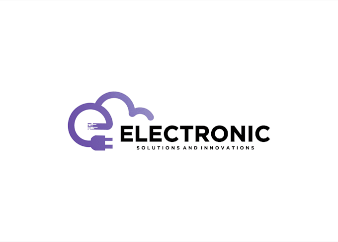 design unique creative electronics logo for your business