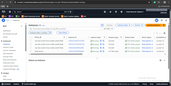 setup aws cloud infrastructure