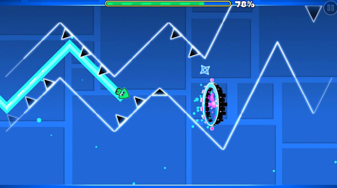 Create geometry dash layout, solo level, dash thumbnail, or collab part ...