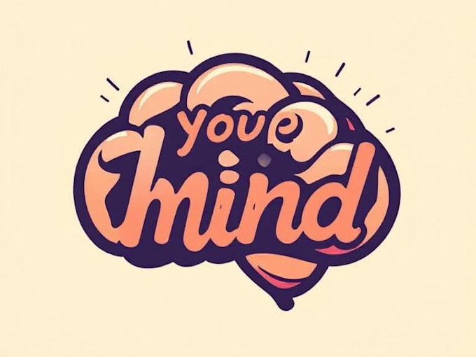 design creative typography logo thats in your mind