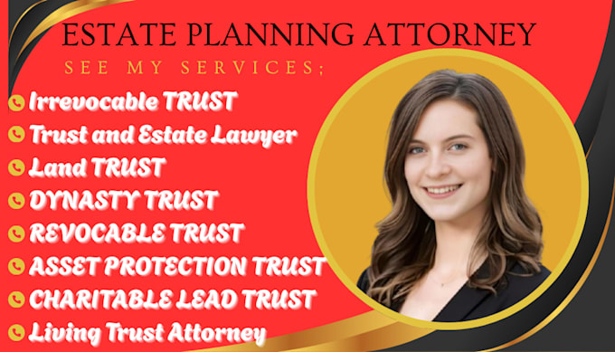 draft a professional revocable living trust