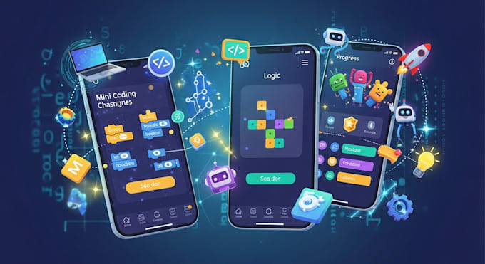 create a coding and programming learning game for kids
