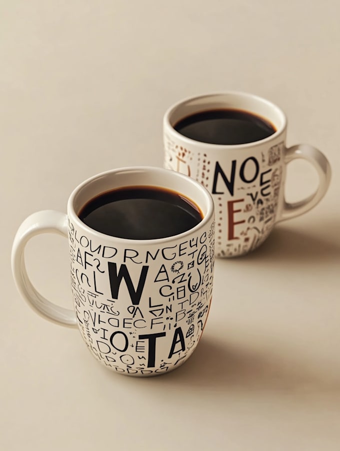create coffee mug design for your pod business