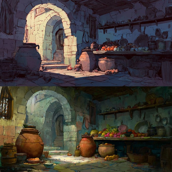 environment concept art landscape design