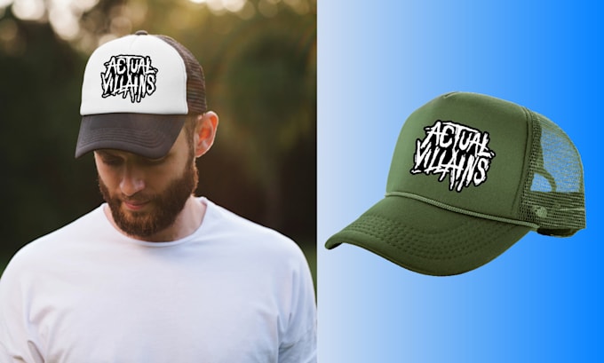 create a hat design in streetwear style