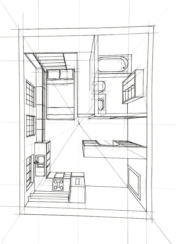 Redesign an interior space using your style by Jking_interiors | Fiverr