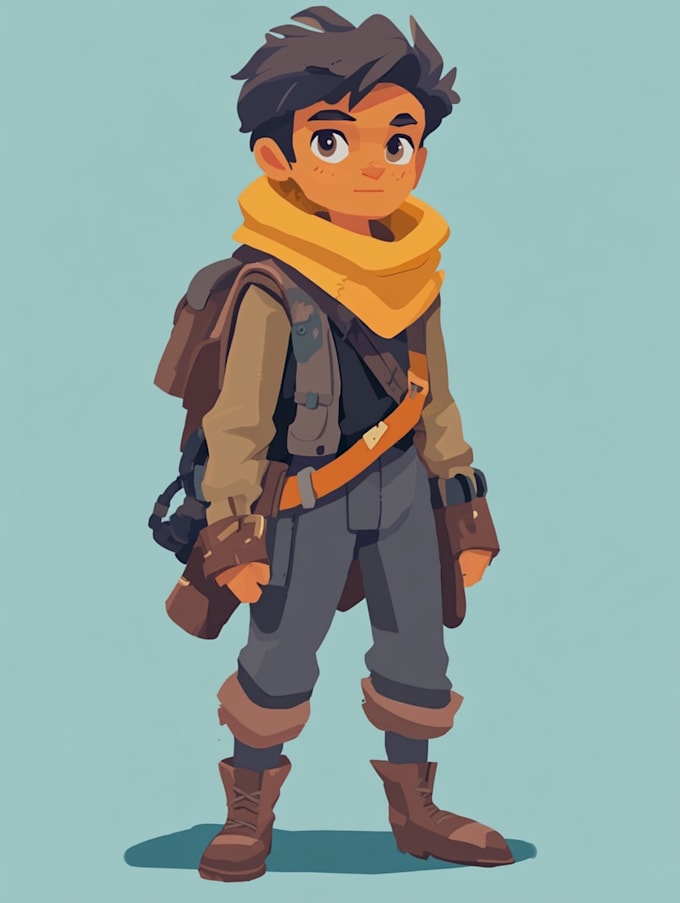 2d game character art