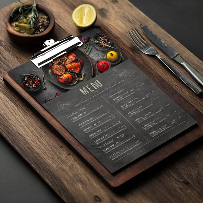 do menu design, restaurant menu design, digital menu, menu card design