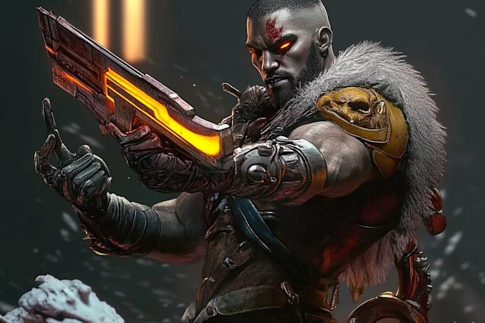 model characters and assets for games