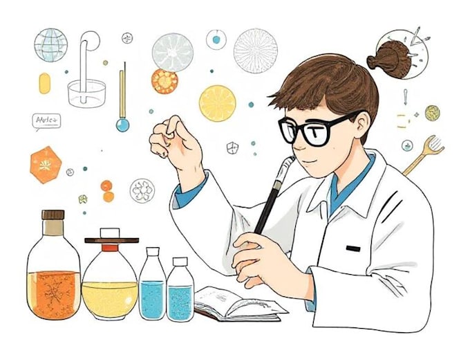 create anatomy, medical, and scientific illustrations