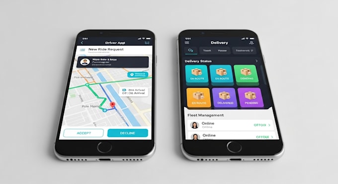 build a driver app for ride hailing or delivery business