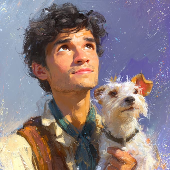 create amazing disney pet portrait
