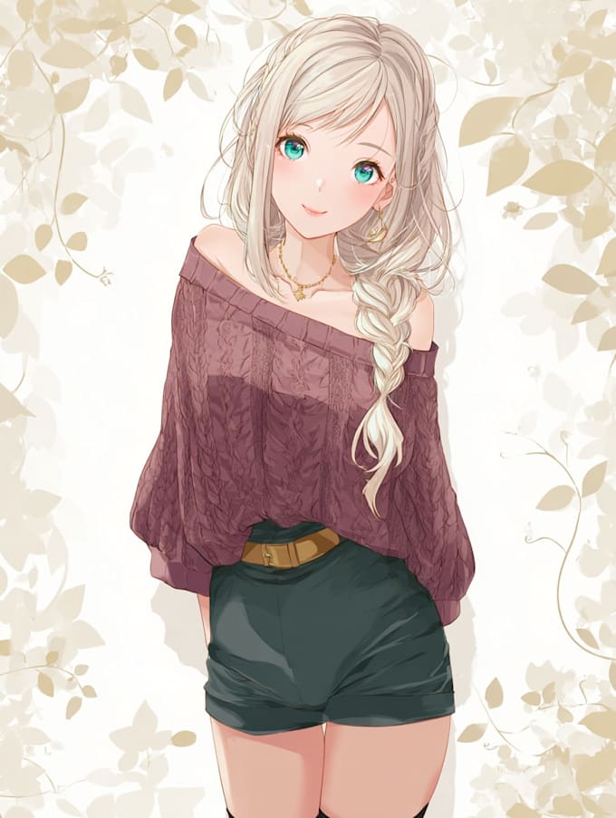 draw anime character for you
