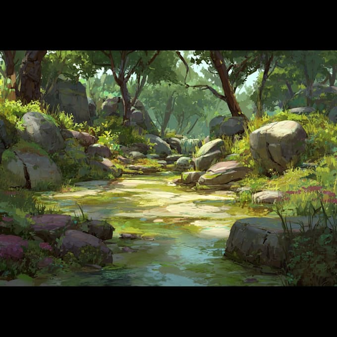 environment concept art landscape design