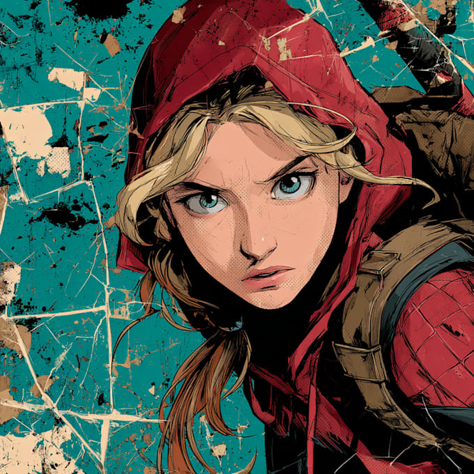 comic book illustration with comic book illustrator