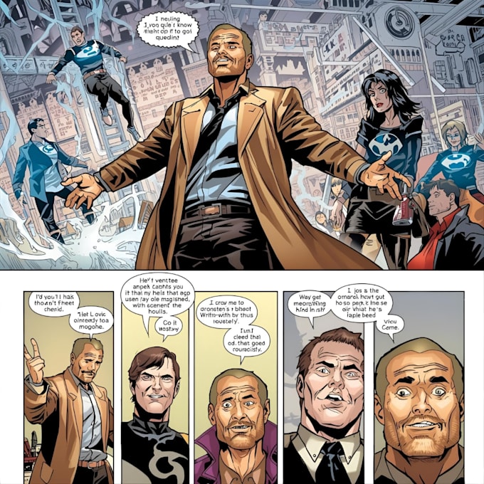 draw character in marvel comic style